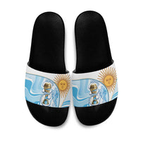 Argentina Football Slide Sandals 2026 Trophy Vamos La Albiceleste - Wonder Print Shop
