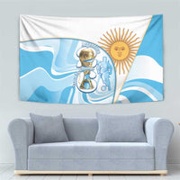 Argentina Football Tapestry 2026 Trophy Vamos La Albiceleste - Wonder Print Shop