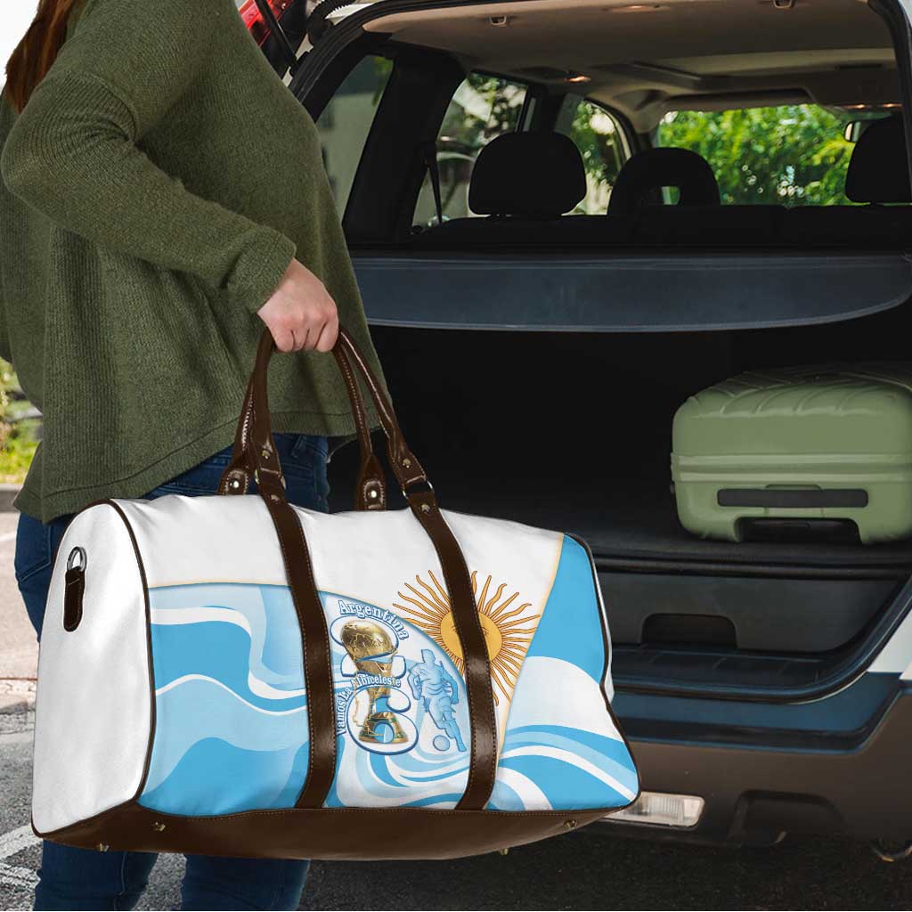 Argentina Football Travel Bag 2026 Trophy Vamos La Albiceleste - Wonder Print Shop
