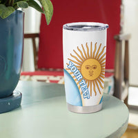 Argentina Football Personalized Tumbler Cup 2026 Trophy Vamos La Albiceleste - Wonder Print Shop