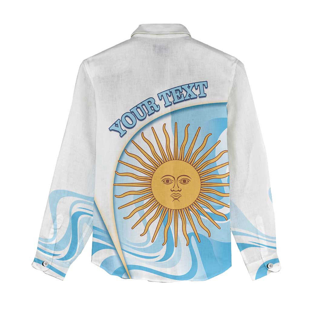 Argentina Football Personalized Women Casual Shirt 2026 Trophy Vamos La Albiceleste - Wonder Print Shop