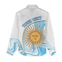 Argentina Football Personalized Women Casual Shirt 2026 Trophy Vamos La Albiceleste - Wonder Print Shop
