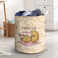 Poland Pierogi Laundry Basket Cute Polish Dumplings Smacznego