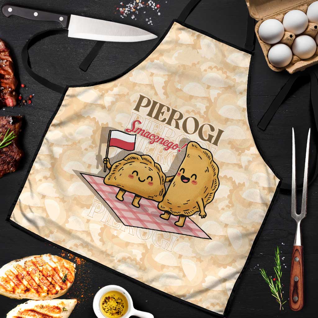 Poland Pierogi Apron Cute Polish Dumplings Smacznego