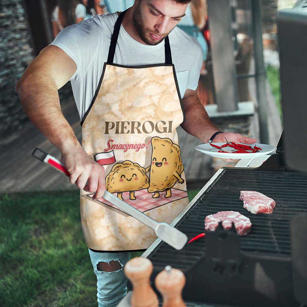 Poland Pierogi Apron Cute Polish Dumplings Smacznego
