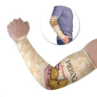Poland Pierogi Arm Sleeves Cute Polish Dumplings Smacznego