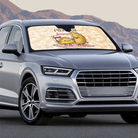 Poland Pierogi Auto Sun Shade Cute Polish Dumplings Smacznego