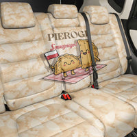 Poland Pierogi Back Car Seat Cover Cute Polish Dumplings Smacznego