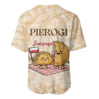 Poland Pierogi Baseball Jersey Cute Polish Dumplings Smacznego