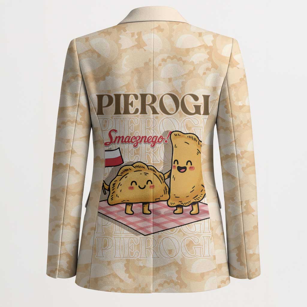 Poland Pierogi Blazer Cute Polish Dumplings Smacznego