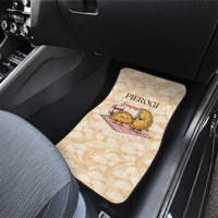 Poland Pierogi Car Mats Cute Polish Dumplings Smacznego
