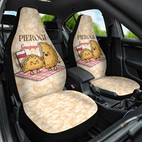 Poland Pierogi Car Seat Cover Cute Polish Dumplings Smacznego