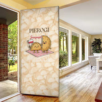 Poland Pierogi Door Cover Cute Polish Dumplings Smacznego