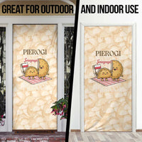 Poland Pierogi Door Cover Cute Polish Dumplings Smacznego