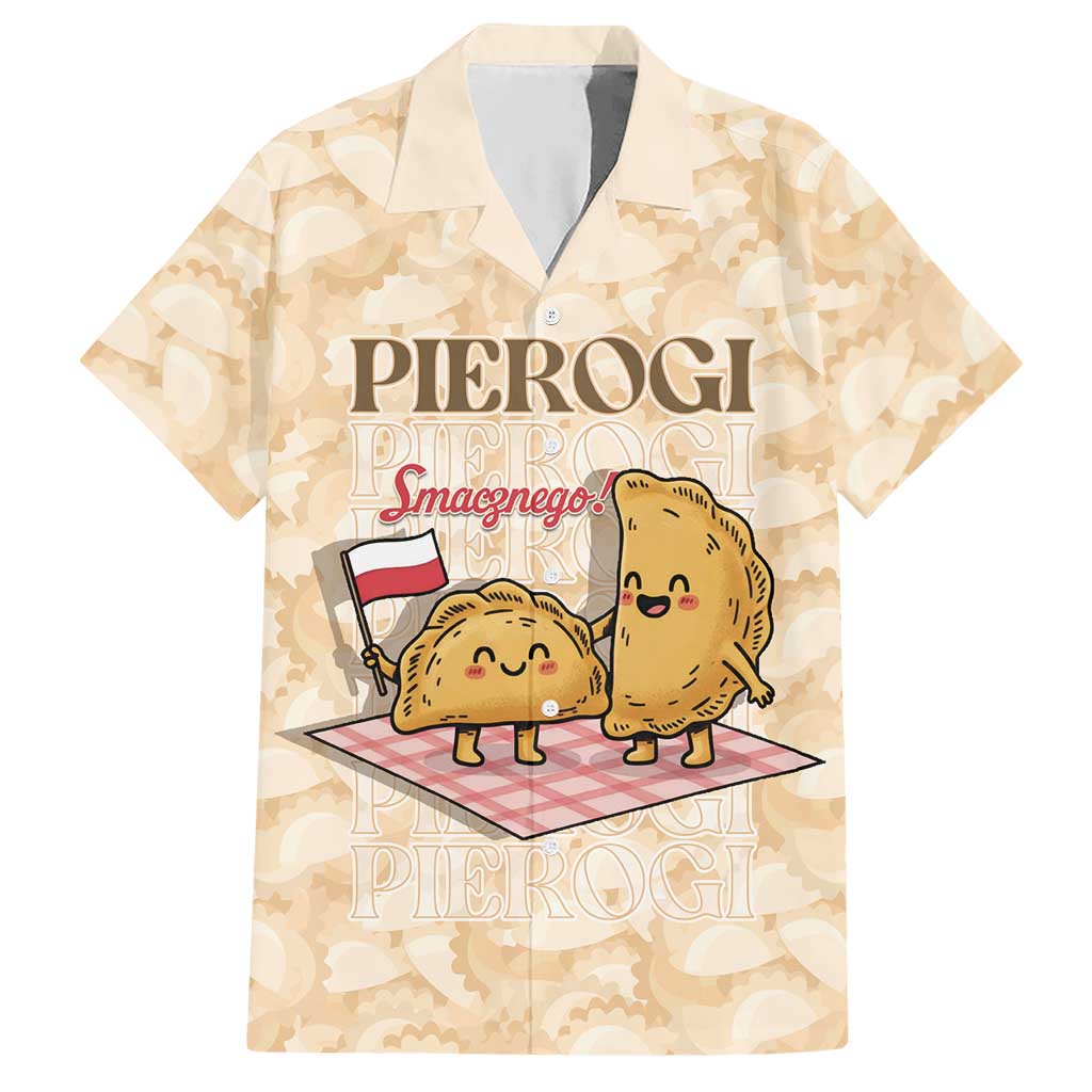 Poland Pierogi Hawaiian Shirt Cute Polish Dumplings Smacznego
