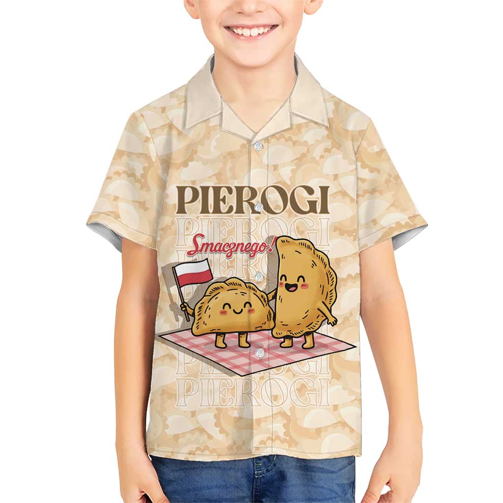 Poland Pierogi Hawaiian Shirt Cute Polish Dumplings Smacznego
