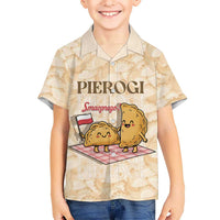 Poland Pierogi Hawaiian Shirt Cute Polish Dumplings Smacznego