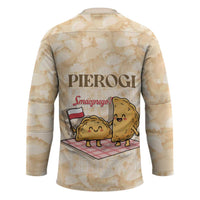 Poland Pierogi Hockey Jersey Cute Polish Dumplings Smacznego
