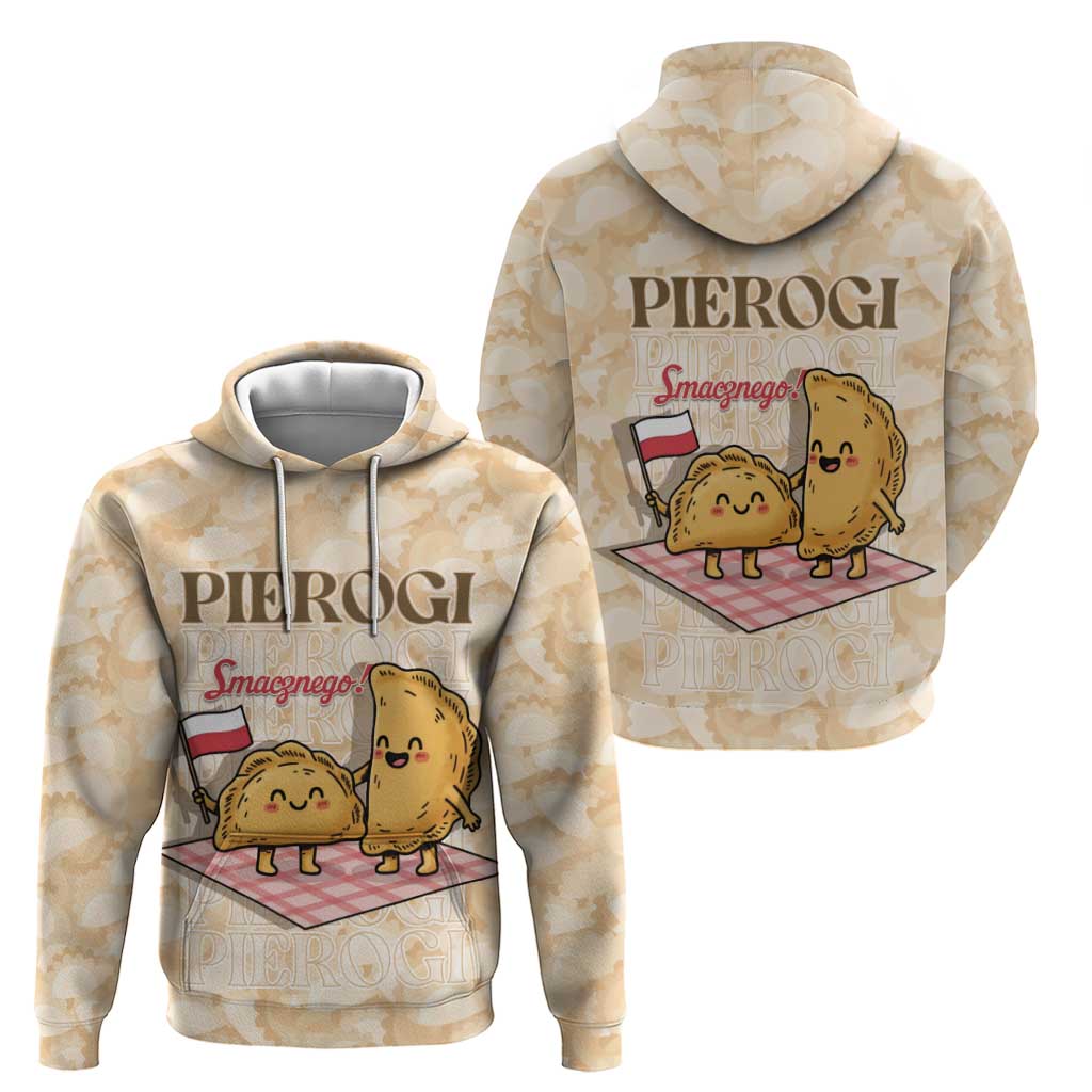 Poland Pierogi Hoodie Cute Polish Dumplings Smacznego