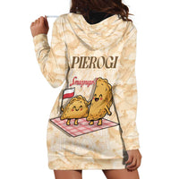 Poland Pierogi Hoodie Dress Cute Polish Dumplings Smacznego
