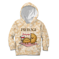Poland Pierogi Kid Hoodie Cute Polish Dumplings Smacznego