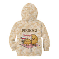 Poland Pierogi Kid Hoodie Cute Polish Dumplings Smacznego