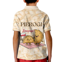 Poland Pierogi Kid Polo Shirt Cute Polish Dumplings Smacznego
