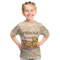 Poland Pierogi Kid T Shirt Cute Polish Dumplings Smacznego