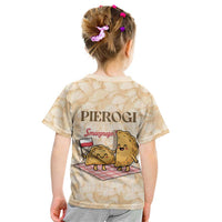 Poland Pierogi Kid T Shirt Cute Polish Dumplings Smacznego