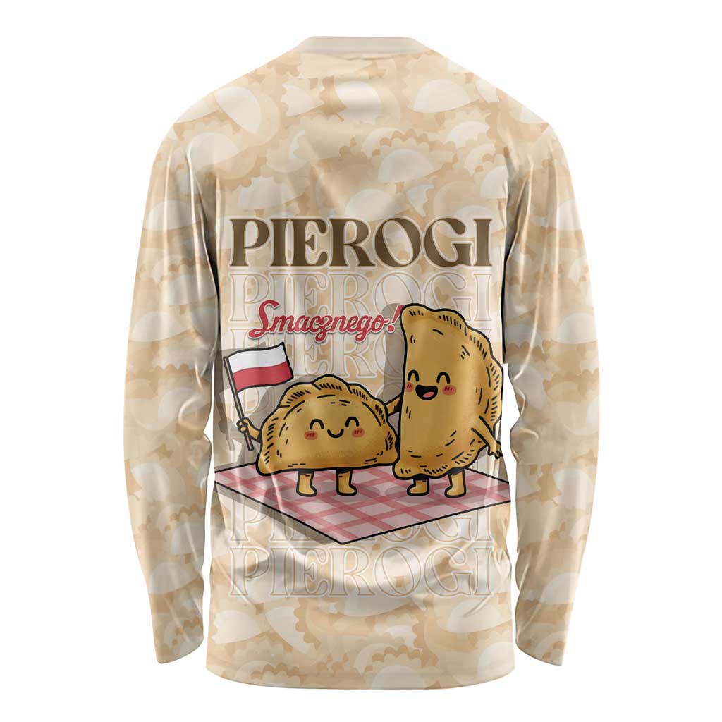 Poland Pierogi Long Sleeve Shirt Cute Polish Dumplings Smacznego