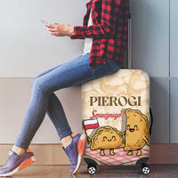 Poland Pierogi Luggage Cover Cute Polish Dumplings Smacznego