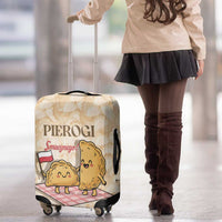 Poland Pierogi Luggage Cover Cute Polish Dumplings Smacznego