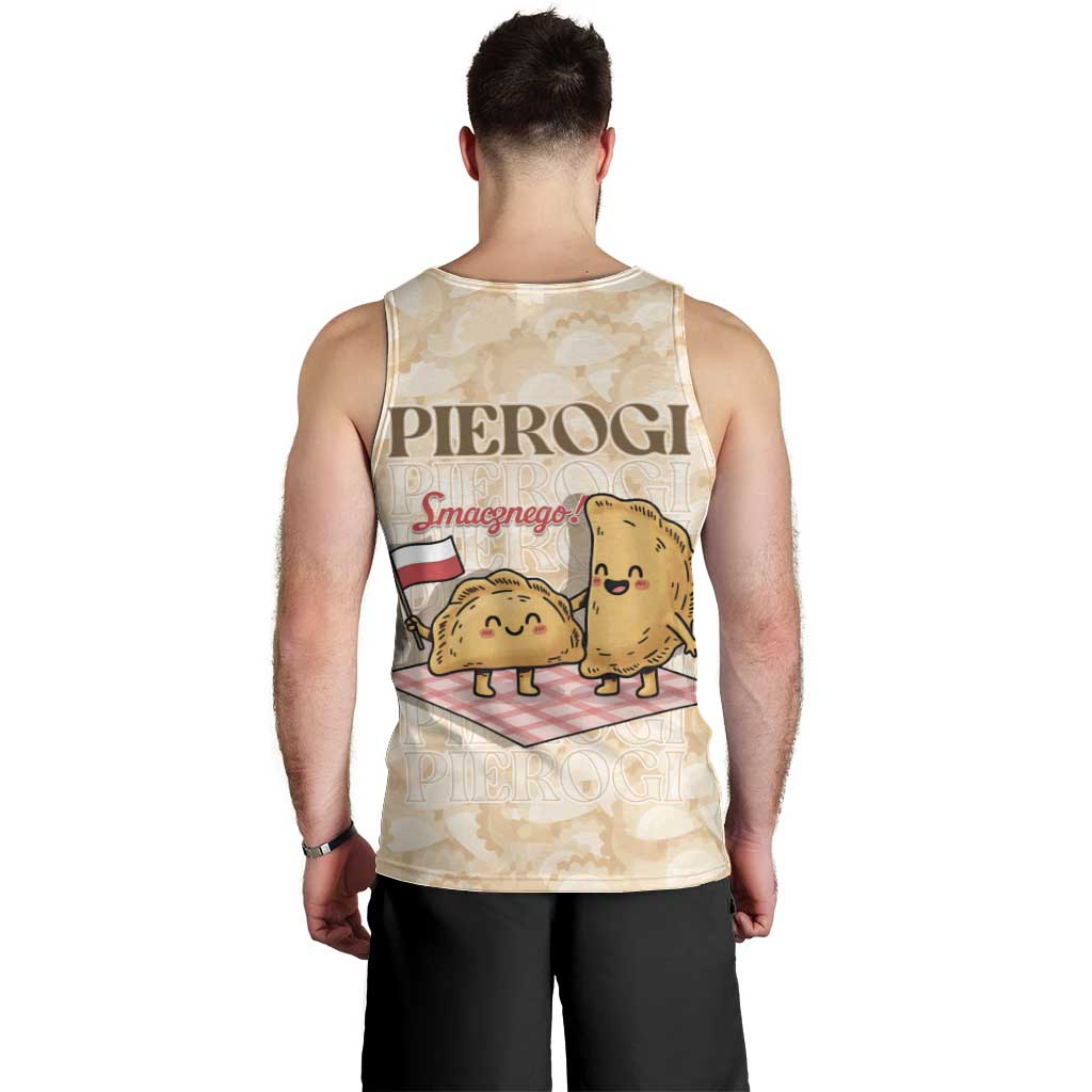 Poland Pierogi Men Tank Top Cute Polish Dumplings Smacznego