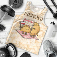 Poland Pierogi Men Tank Top Cute Polish Dumplings Smacznego