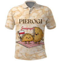 Poland Pierogi Polo Shirt Cute Polish Dumplings Smacznego