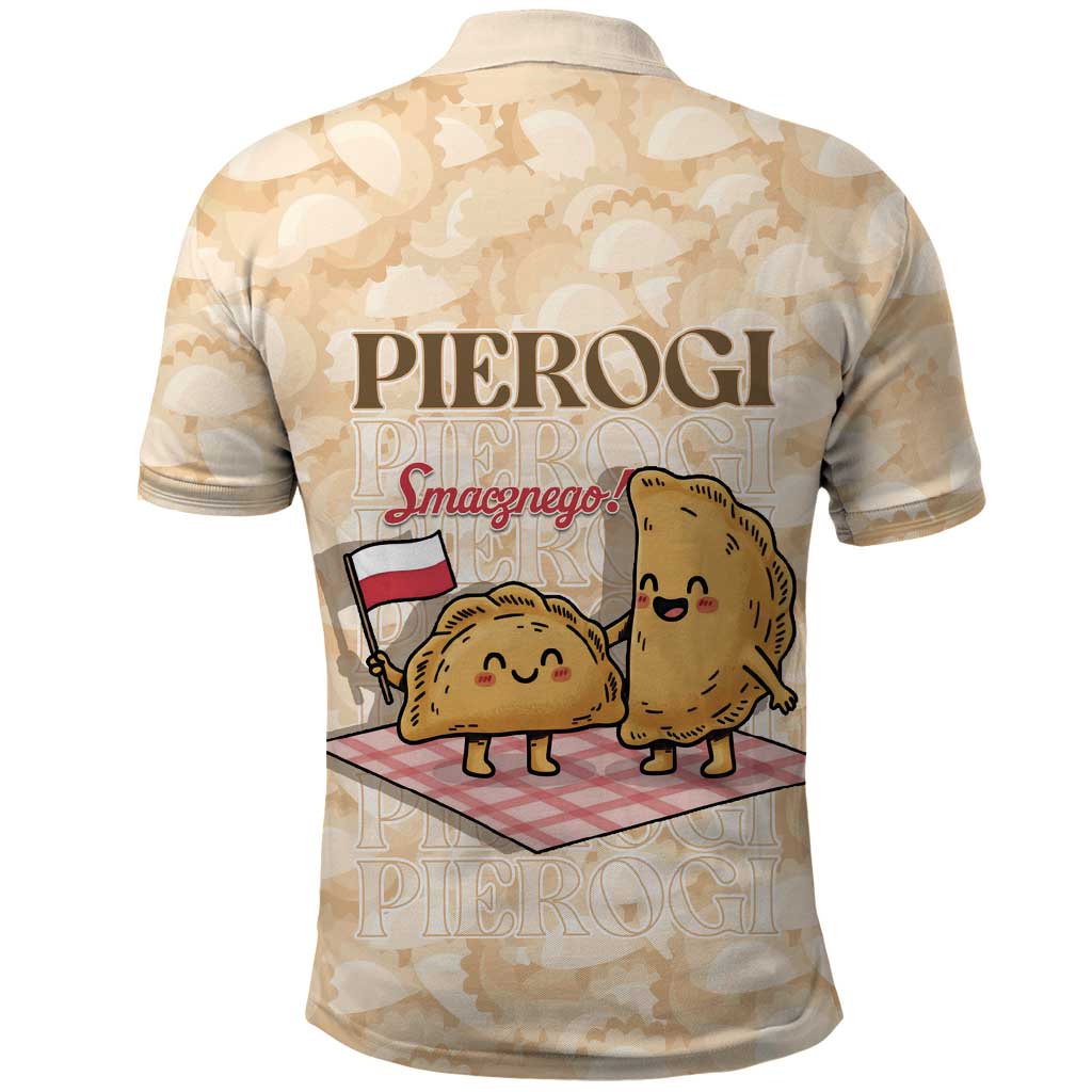 Poland Pierogi Polo Shirt Cute Polish Dumplings Smacznego