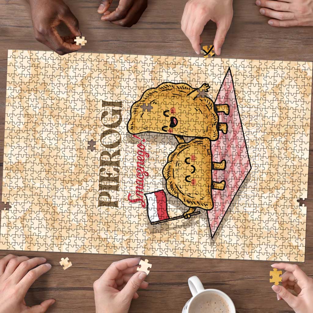 Poland Pierogi Puzzle Cute Polish Dumplings Smacznego
