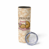 Poland Pierogi Skinny Tumbler Cute Polish Dumplings Smacznego