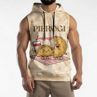 Poland Pierogi Sleeveless Hoodie Cute Polish Dumplings Smacznego