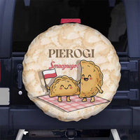 Poland Pierogi Spare Tire Cover Cute Polish Dumplings Smacznego