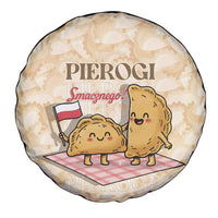 Poland Pierogi Spare Tire Cover Cute Polish Dumplings Smacznego
