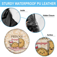 Poland Pierogi Spare Tire Cover Cute Polish Dumplings Smacznego