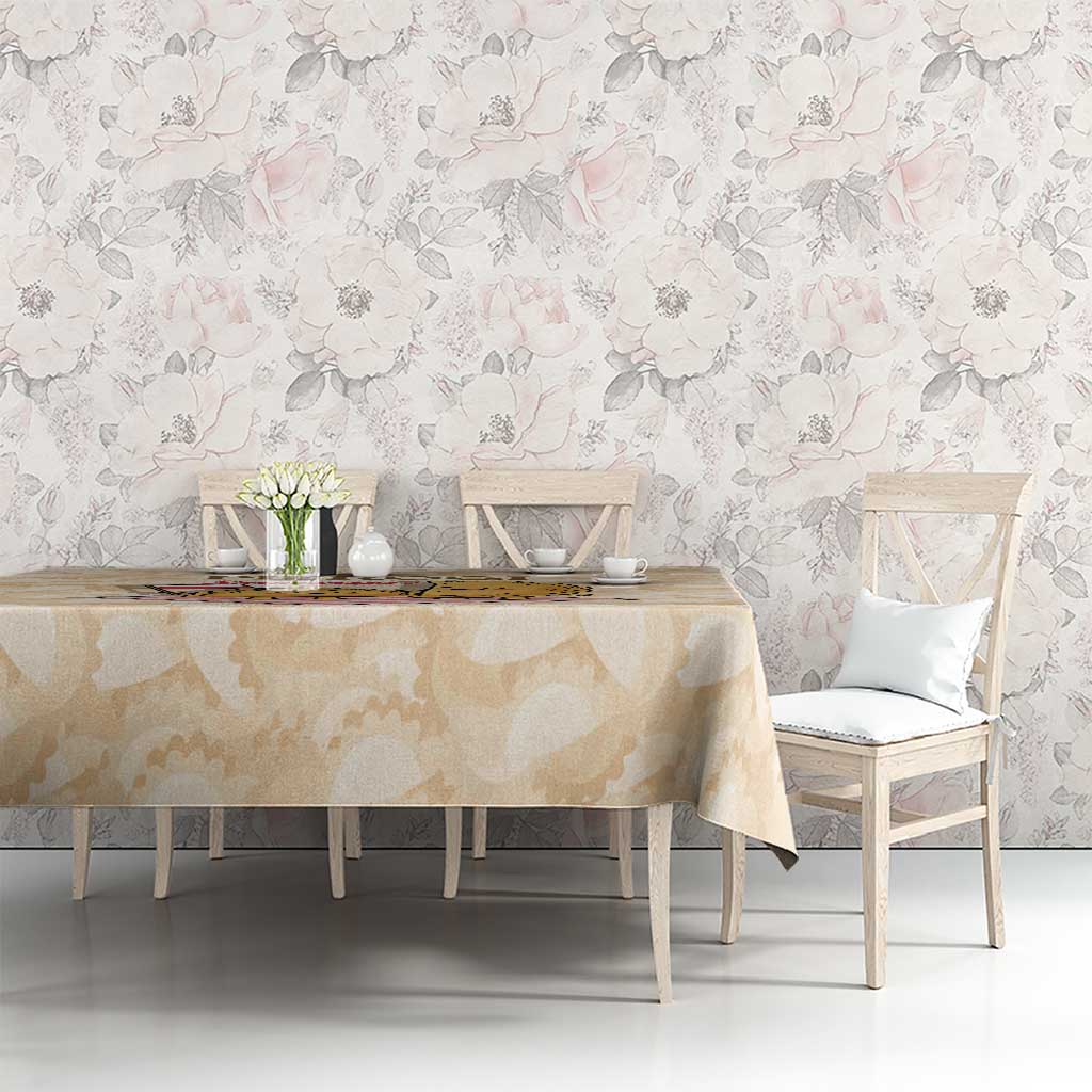 Poland Pierogi Tablecloth Cute Polish Dumplings Smacznego