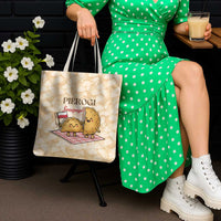 Poland Pierogi Tote Bag Cute Polish Dumplings Smacznego