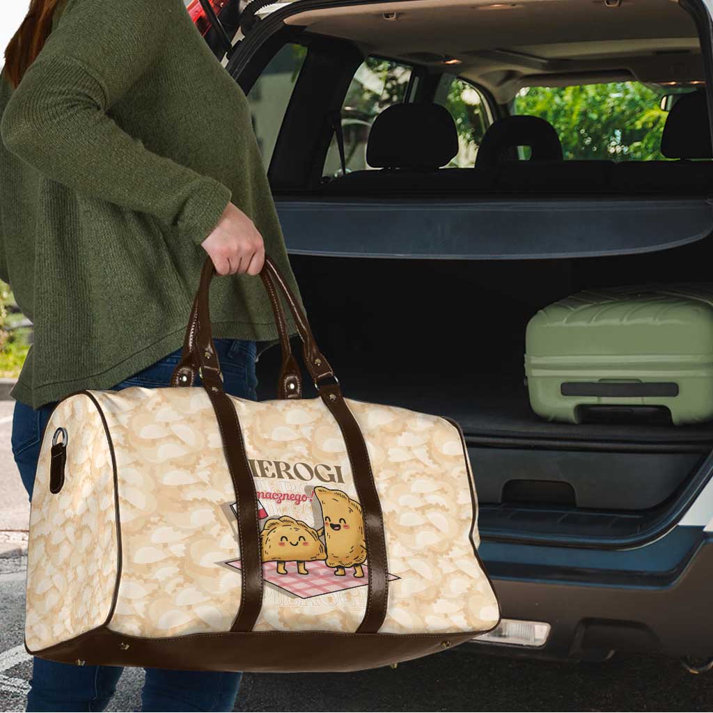 Poland Pierogi Travel Bag Cute Polish Dumplings Smacznego