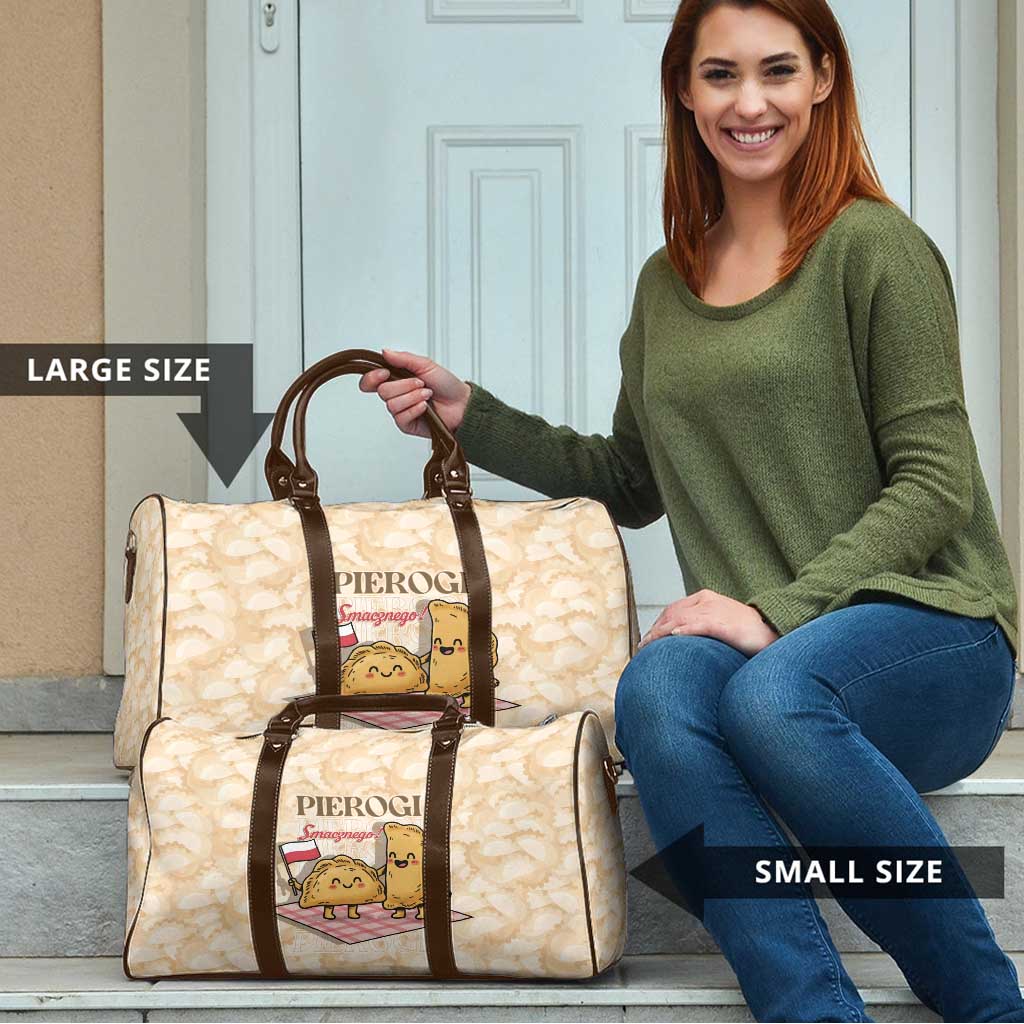 Poland Pierogi Travel Bag Cute Polish Dumplings Smacznego