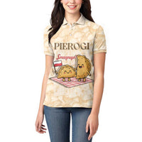 Poland Pierogi Women Polo Shirt Cute Polish Dumplings Smacznego