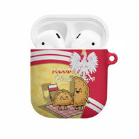 Poland Pierogi AirPods Case Polish Dumplings With Coat Of Arms