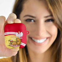 Poland Pierogi AirPods Case Polish Dumplings With Coat Of Arms