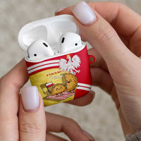 Poland Pierogi AirPods Case Polish Dumplings With Coat Of Arms
